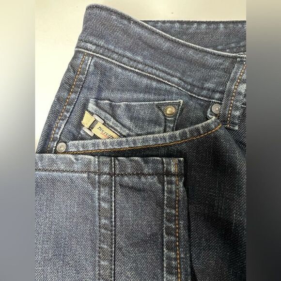 Rare Diesel Darron 0088Z Men’s Jeans Dark Blue Size W29 L 28,5” - Picture 12 of 16